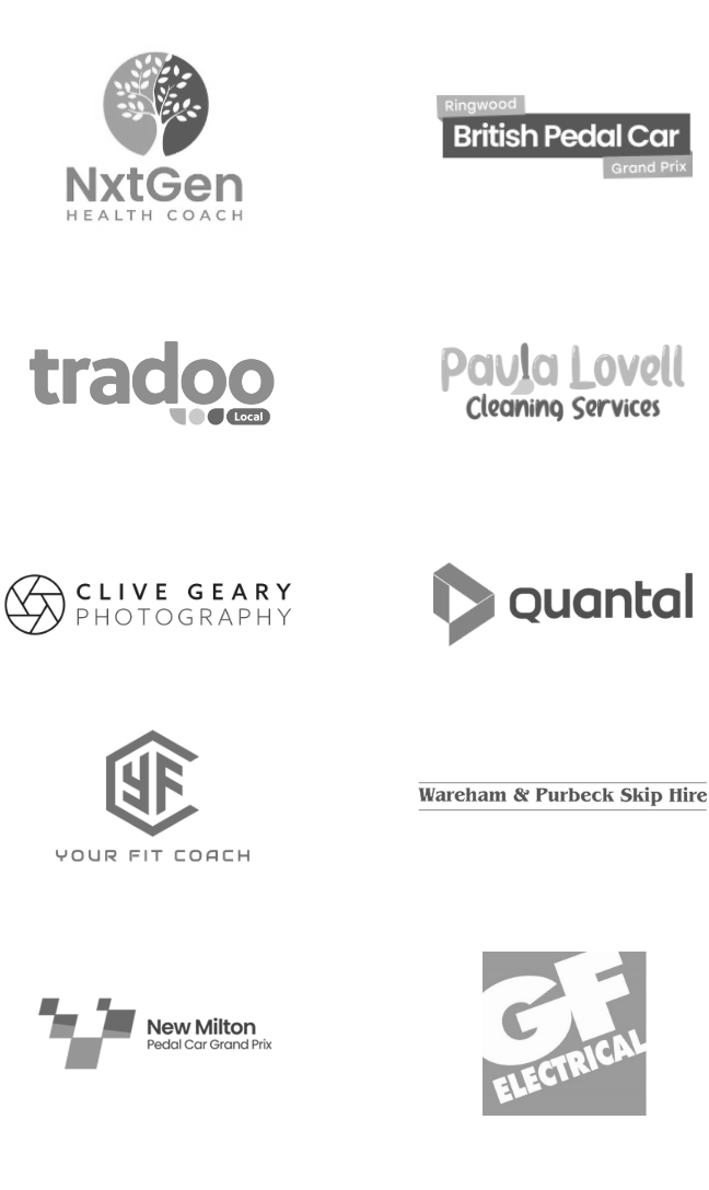 Grid of client logos